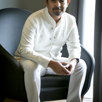 37 year old well dressed man mixed race model type